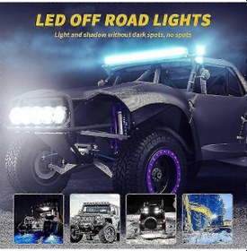 Resim 48w Çalışma Işığı Led Far Su Baskını Spot Lambası Tekneler İçin Su Geçirmez Beyaz Diğer 