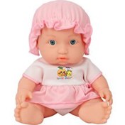 Resim Sweet Baby Pembe Beyaz Tulumlu Et Bebek 