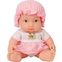 Resim Sweet Baby Pembe Beyaz Tulumlu Et Bebek 