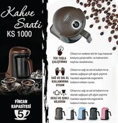 Resim Arnica Köpüklü Pro IH32045 Otomatik Türk Kahve Makinası, Susuz, Siyah Beyaz 