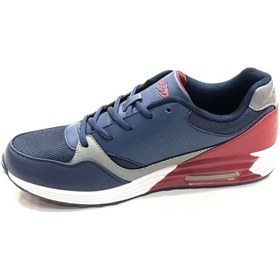 Resim Jump Air Max Navy Burgundy Yürüyüş Koşu Tenis Spor Ayakkabı 