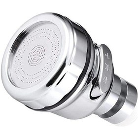 Resim Krom 3 Fonksiyonlu 360 Döner Su Tasarruflu Musluk Başlığı Mutfak Evye Ve Lavabo İçin Batarya Ucu Çok Renkli 