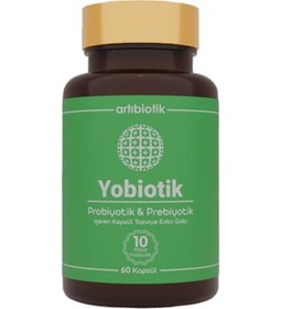 Resim Doğadan Bizim Artıbiotik Yobiotik Probiyotik & Prebiyotik 60 Kapsül 