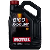 Resim Motul 8100 X-power 10w/60 5 Lt (DİZEL & BENZİNLİ) 