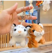 Resim Shineyee Yeni Tasarım Mini Yumuşak Peluş Kolye Okul Çantası Anahtarlık Butik Kapma Makinesi Bebek Klip 