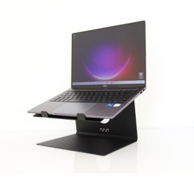 Resim Hansdo Laptop Standı - Laptop Yükseltici - Notebook Standı - Laptop Tutucu - Metal - Siyah -sls1sy 