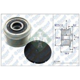 Resim Alternator Kasnagı Lınea Doblo Palıo Fıorıno Qubo Idea Astra H Corsa D 1.3dmjt 1 