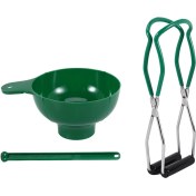 Resim Empoorlium Konserve Seti Kavanoz Kaldırıcı Geniş Ağızlı Konserve Hunisi Kapağı Çubuğu Konserve Kavanozları Için Haşlanmaya Karşı Korumalı Mutfak Aletleri (3 Adet, Yeşil) (Yurt Dışından) 