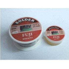 Resim Fuji Lehim Pastası Lehim Teli Lehimleme Kremi Solder 40/60 