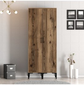 Resim Variant Kumsal 2 Kapılı Ss Gardrop - Ceviz / Ceviz 