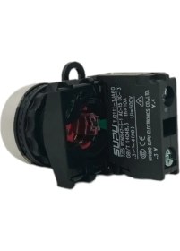 Resim Supu TJ2533-0AM40-J10 / Tj2 Serisi Saten Çerçeveli, Işıklı ve Yaylı Buton Seti, Mavi (1no, 24 Vac/dc) 