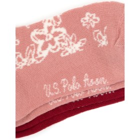 Resim U.S. Polo Assn. Kız Çocuk Orkide 2'li Soket Çorap 50318080-VR221 