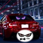 Resim Trendooze Turcoshop11 2'li Set Şeytan Gözü Led Araç Işığı - Kırmızı + Mavi Usb Gözler 