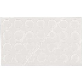 Resim Cam Altı Kaydırmaz Silikon 14Mm - 100'Lü Paket 