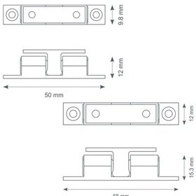 Resim Canex Bilyalı Zamak Çıt Çıt 10 Adet Gri 