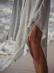 Resim Ava Kimono - Black Stripes - Black Stripes / Tek Beden 