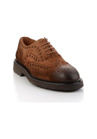 Resim Bambi Taba Hakiki Deri Erkek Oxford Ayakkabı E01901640202 Taba 