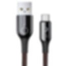 Resim Baseus C-Light 3A 1 Metre Işıklı Type-C Kablo Siyah CATCD-01, Sıfır 