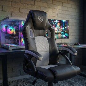 Resim Hytech KL-H28 Roar Siyah/Gri Oyuncu Koltuğu 