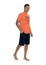 Resim U.s. Polo Assn. Erkek Mercan Şort Takım Mercan 