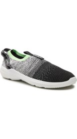 Resim Speedo Surfknit Pro Unisex Deniz Ayakkabısı Siyah - Gri Renkli Hafif Nefes Alabilir Yapı 