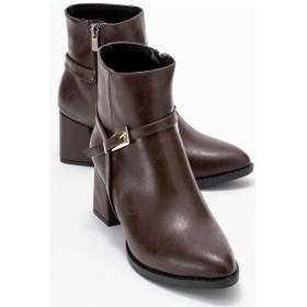 Resim Trender Kahverengi Kadın Bot & Bootie 21-t064 Kahverengi 