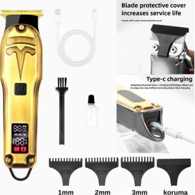 Resim 212 Farissu Waer Professional Şarjlı Sakal Traş Makinesi WA-0105 