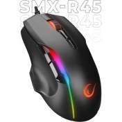 Resim RaMPage SMX-R45 ORBIT RGB Ledli Makrolu 6400 DPi Drag Click Gaming Pro Oyuncu Mouse 