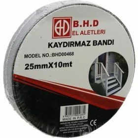 Resim Kaydırmaz Siyah Bant 25 mm x 10 mt 