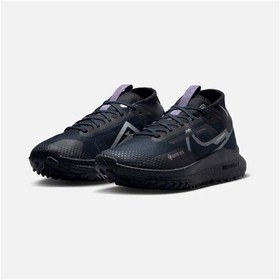 Resim Nike W React Pegasus Trail 4 Gore-tex Su Geçirmez Kadın Lacivert Koşu Ayakkabısı Dar Kalıp Çok Renkli 