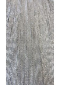 Resim Elvey Home Krem Gri Saten İnce Sık Dokuma Parlak Yüzey Kaymaz Taban Özel Ölçü Salon Koridor Halısı Yolluk Krem Gri 