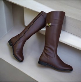 Resim runa shoes binici model düz çizme 