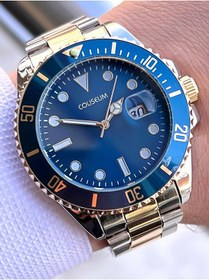 Resim Coliseum Çelik Kordon Takvimli Kadran Kutulu Seri Erkek Kol Saati Ft.aas.ı018 