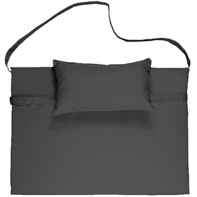 Resim Bysay Taşınabilir Katlanır Çanta Şezlong Minderi Antrasit 
