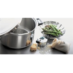 Resim Kuhn Rikon 3013 Duromatic 6 + 4 Litre Inox 24 cm Düdüklü Tencere Seti 