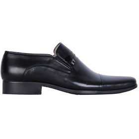 Resim Tek Yıldız 99 Siyah % 100 Deri Erkek Klasik Ayakkabı 001 