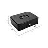 Resim Mühlen Cash Box CB300 Fonksiyonel Taşınabilir Anahtarlı Para Çekmecesi 