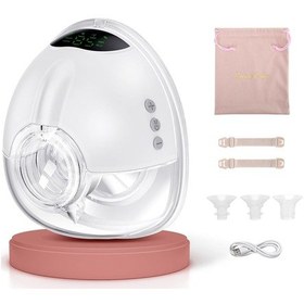 Resim Lulia Store Elektrikli Göğüs Pompası Eller Serbest 4 Mod 9 Seviye, Hafif Ve Taşınabilir 