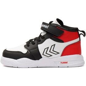 Resim Hummel Siyah - Beyaz - Kırmızı Erkek Çocuk Basketbol Ayakkabısı 900380-9031 HML DRAGON JR. 