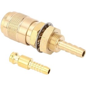 Resim Maiyame Bakır Su Soğutmalı Gaz Bağlantı Adaptörü - Mıg/tıg Kaynak Torçları İçin Hızlı Bağlanma, 6mm Uç, Dayanıklı Tasarım 