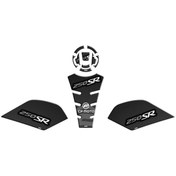 Resim Genel Markalar 250 SR TANK PAD SET 004 KARBON-GRİ-BEYAZ 