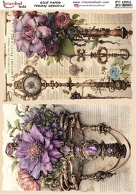 Resim Pirinç Dekopaj Kağıdı 30x42cm Pt-1862 