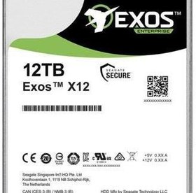 Resim Seagate Exos 3.5 12Tb 7200 512E/4Kn St12000Nm0008 