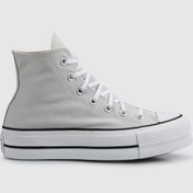 Resim Converse Chuck Taylor All Star Lift HI Barely Gri Kadın Sneaker A08287C 