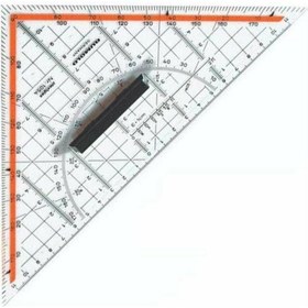 Resim HOBİ MARKET ART Geometrik Açılı Gönye Cetvel (Geoder-Aristo) 32 cm 