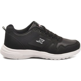 Resim Siyah Beyaz Büyük Numara Bağcıklı Erkek Spor Ayakkabı Xstep 020-cilt M Siyah - Beyaz 