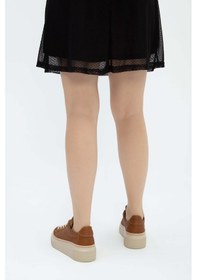 Resim Tamer Tanca Kadın Hakiki Deri Taba Floter Sneakers & Spor Ayakkabı 937 5022-09 Bn Ayk Y23 Taba Floter Taba 
