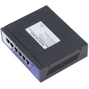 Resim Reedark 6 Port Poe Ethernet Switchi 1.2gbps - 250m Uzun Mesafe, 4kv Fırtına Koruma, Plug&play Metal Kasa 