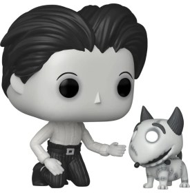 Resim Playstation Funko Pop Disney: Frankenweenie - Buddy Victor With Sparky 