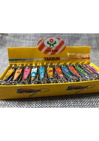 Resim Taksun Tırnak Makası 5,5 Cm - Renkli Desenli Askılı Tırnak Makası 